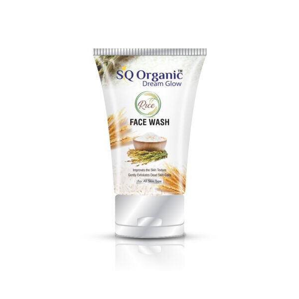 SQ Organic Rice Facewash 120ml