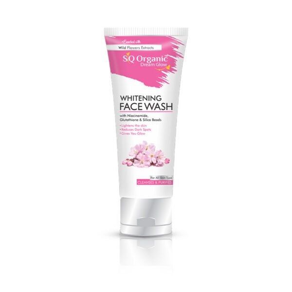 SQ Organic Whitening Facewash 75ml