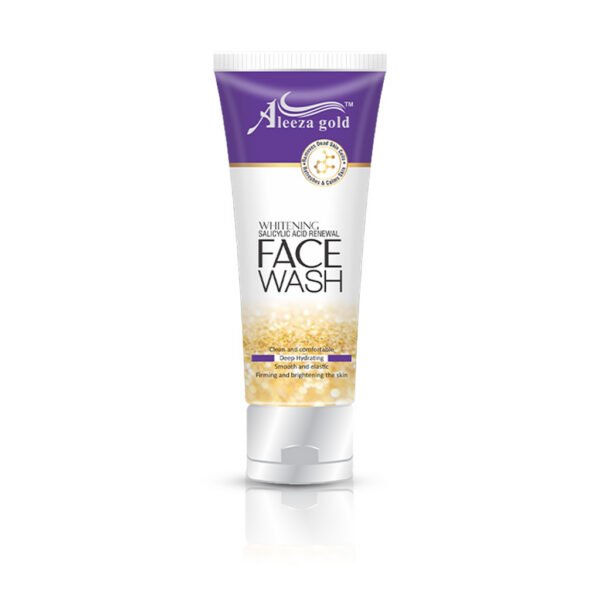 Aleeza Gold Whitening Salicylic Acid Facewash 100ml